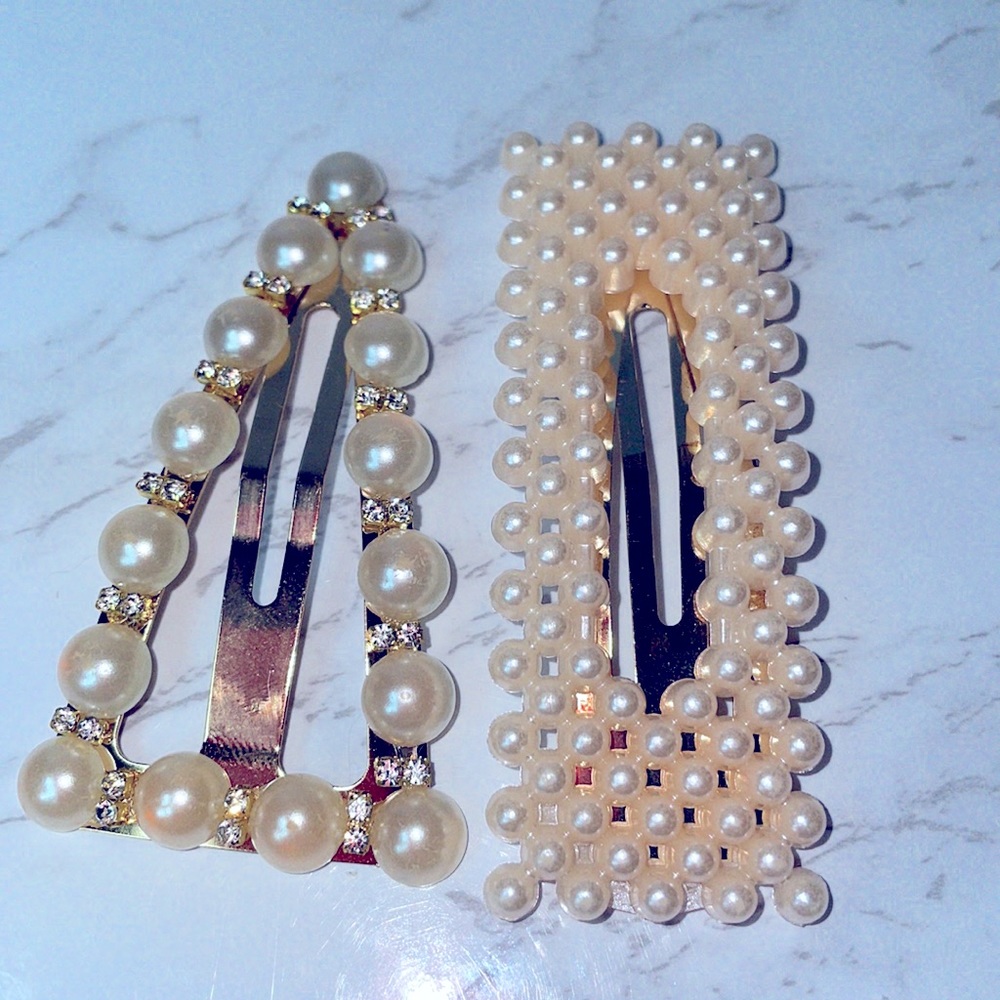 Two Bridal hair accessories in elaborate ornate Victorian or Bridgeton style - Picture 4 of 9